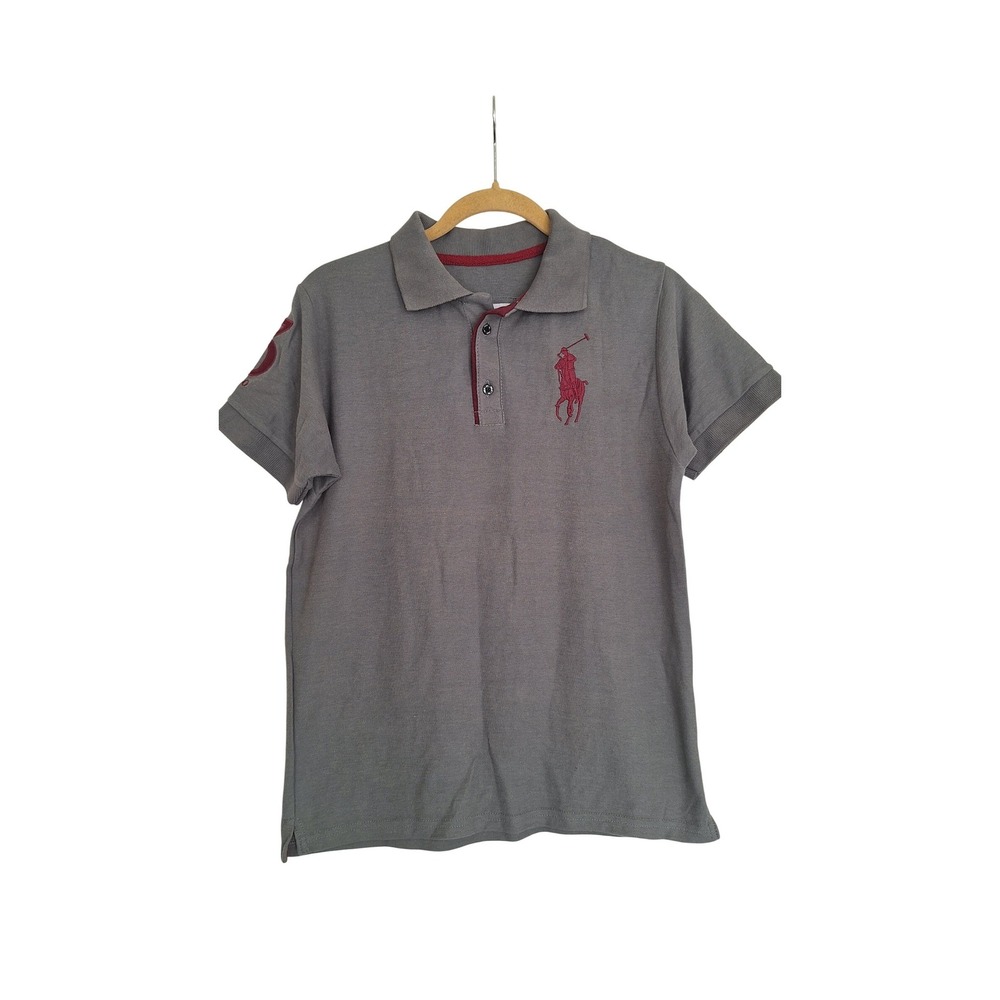 Polo Ralph Lauren‎ Big Logo Shirt gray color top size CH- (size S US)